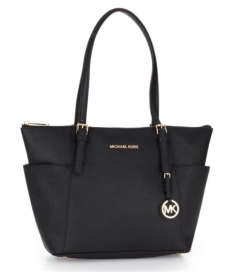 michael kors jet set east west leather tote bag|michael kors saffiano tote bag.